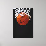 Basketball Armoire Toile Enveloppée - 3 Canvases E<br><div class="desc">J'Aime Ce Jeu. Sports populaires - Pop Art Style Basketball de style jeu Ball Image.</div>