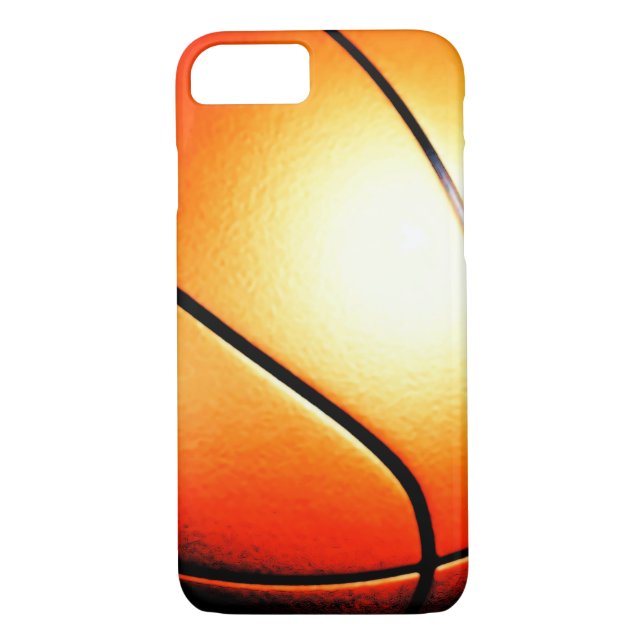 Basketball Artwork iPhone 7 Coque (Dos)
