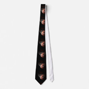 Basketball Artwork Neckwear Cravate personnalisée