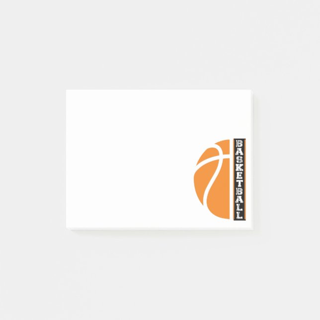 Basketball - Ball is Life Post-it Notes (Devant)