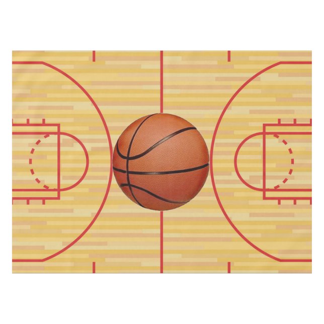 Basketball Court Design Nappe (Devant (Horizontal))