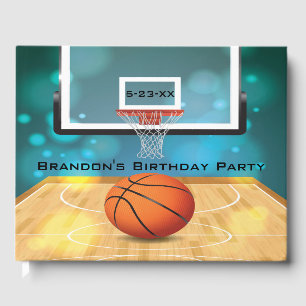 Basketball Design Livre d'or