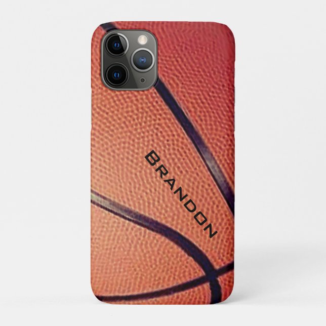 Basketball Design Smartphone Coque électronique (Dos)