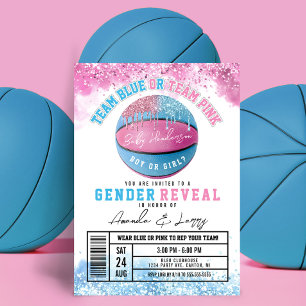 Basketball Genre Reveillez Invitation