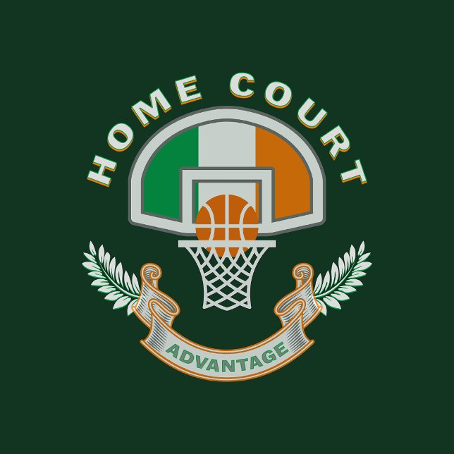 BASKETBALL IRELAND HOOPS TEAM LEAGUE COACH T-Shirt (Créateur téléchargé)