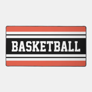 BASKETBALL les années 70 Orange Black White Racing