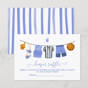 Basketball ligne de linge Déchets Carte Raffin