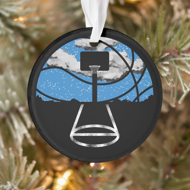 Basketball Night Sky Ornament (Arbre)