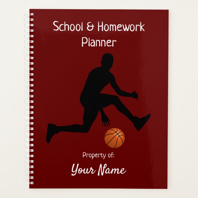 Basketball - Planificateur scolaire - HAMbyWG (Devant)