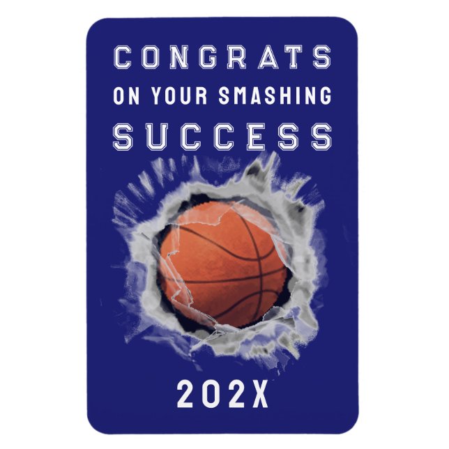 Basketball Senior 2025 Félicats Magnet (Vertical)