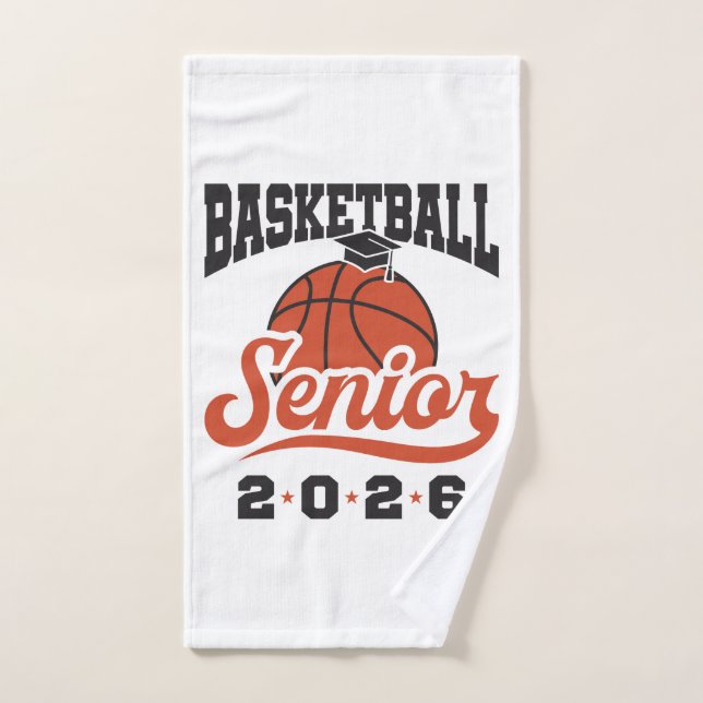 Basketball Senior 2026 (Serviette à main)