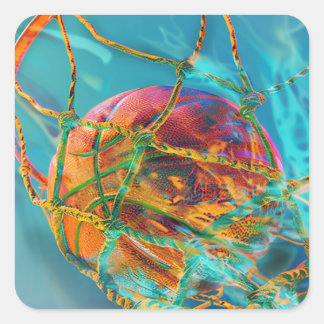 Basketball Swish autocollant