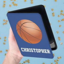 Basketball Tough Blue Nom Personnalisé