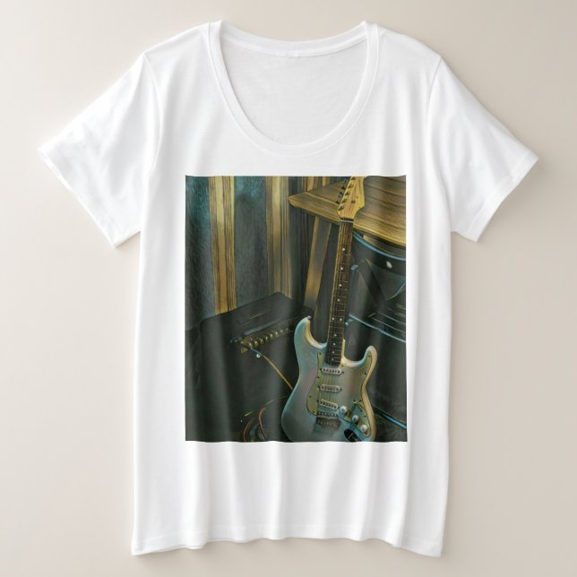 basse acoustique guitare électrique cadeau (Design devant)