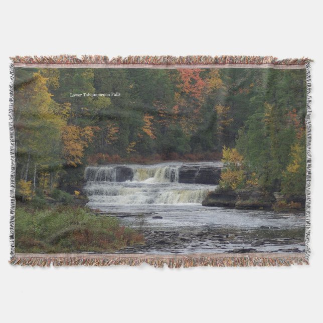 Basse Chutes de Tahquamenon jeter la couverture (Devant)