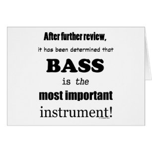Basse Instrument le plus important