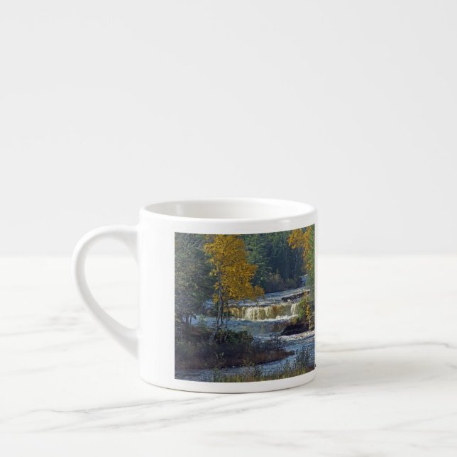 Basse Tahquamenon Falls espresso mug (Gauche)