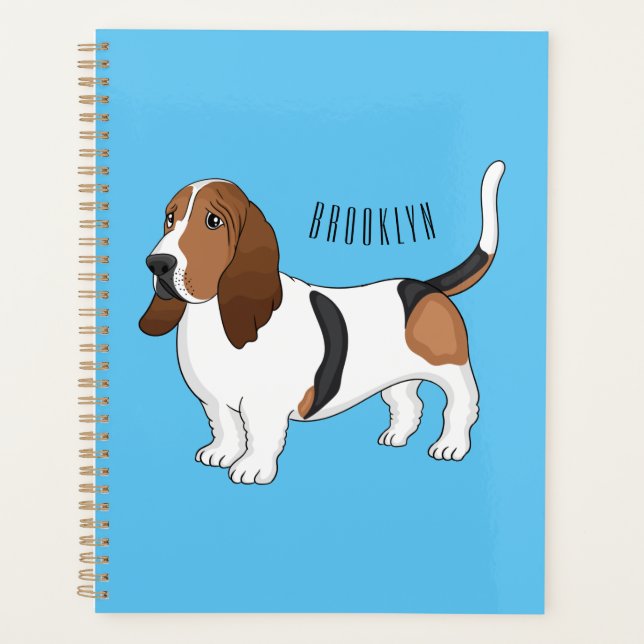 Basset hound dessin de chien (Devant)