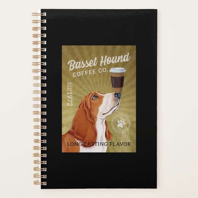 Basset Hound Dog Coffee (Devant)