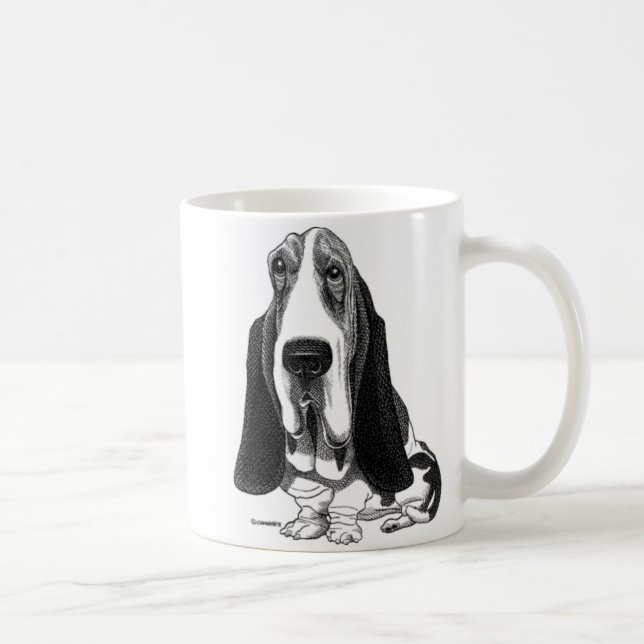 Basset Hound Mug (Droite)