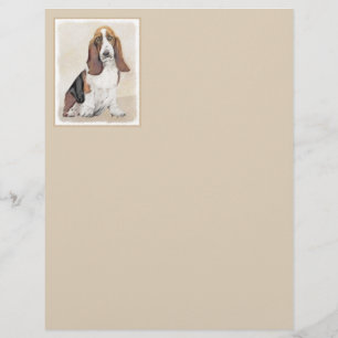 Basset Hound Peinture - Cute Original Chien Art