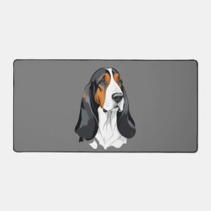 Basset Hound Vector Graphisme Art Portrait Animal