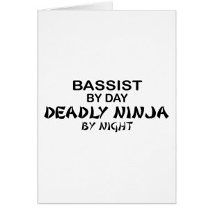 Bassiste Ninja mortel par nuit