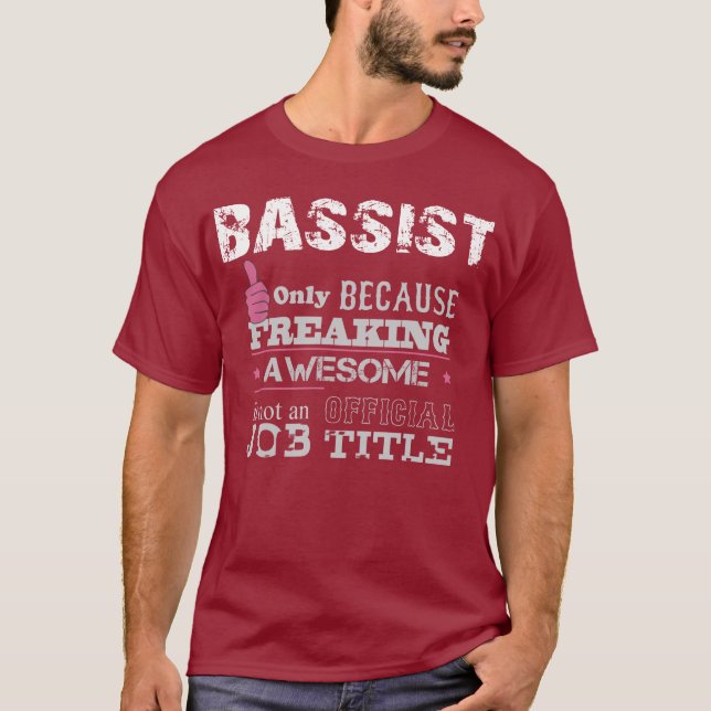 Bassiste - T-shirt (Devant)