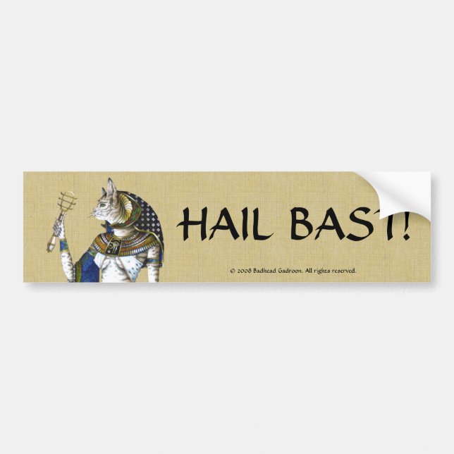 Bast Bumper Sticker (Devant)