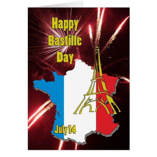 carte de voeux 14 juillet
