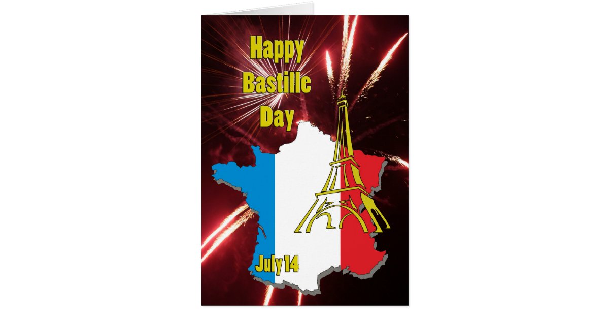 carte de voeux 14 juillet