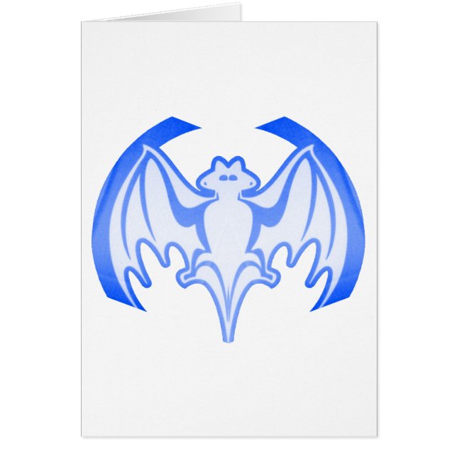 Bat Blue Inv Le MUSÉE Zazzle Cadeaux (Devant)