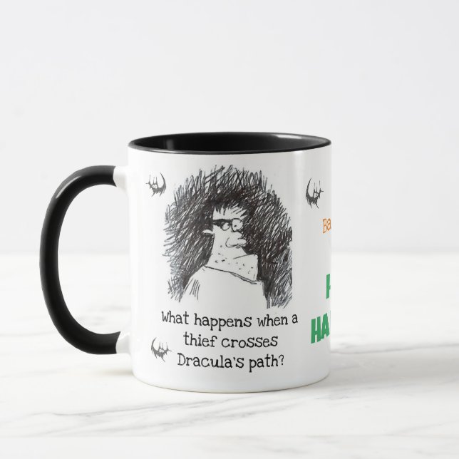 Bat Crazy Mug (Gauche)