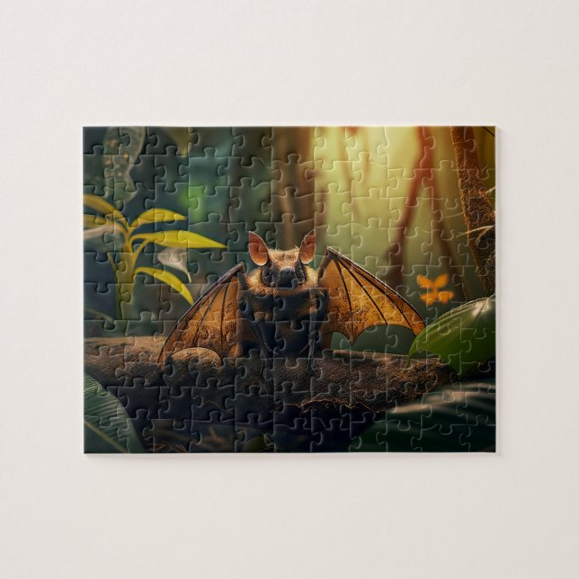 Bat Jigsaw Puzzle - Jungle (Horizontal)