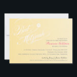 BAT MITZVAH INVITATION style typographie ombre jau<br><div class="desc">Donnez le ton pour cette occasion spéciale avec une INVITATION BAT MITZVAH de haute qualité et personnalisée pour votre fille! Ouah tes amis et ta famille avec ce petit numéro. Installation en tant que modèle il est simple entrer les détails de l'événement - il est juste si facile! ! CONSEIL...</div>