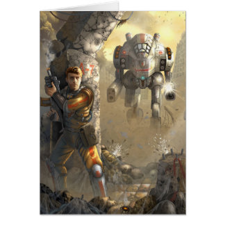 bataille avec le robot