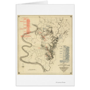 Bataille d'Antietam - carte panoramique 4 de