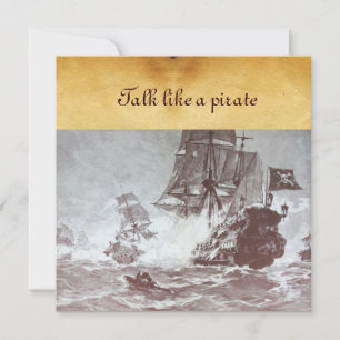 BATAILLE DE BATEAU PIRATE / CARTES DE TRÉSOR PIRAT