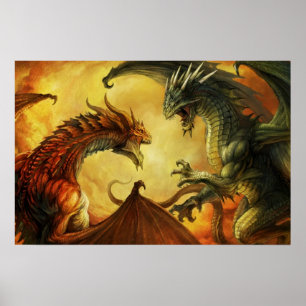 Bataille de dragon, grande affiche