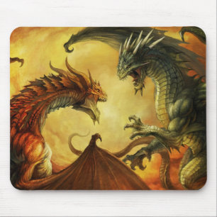 Bataille de dragon, tapis de souris
