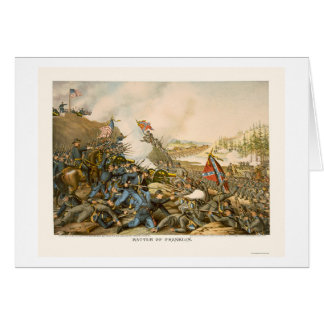 Bataille de Franklin par Kurz et d'Allison 1864