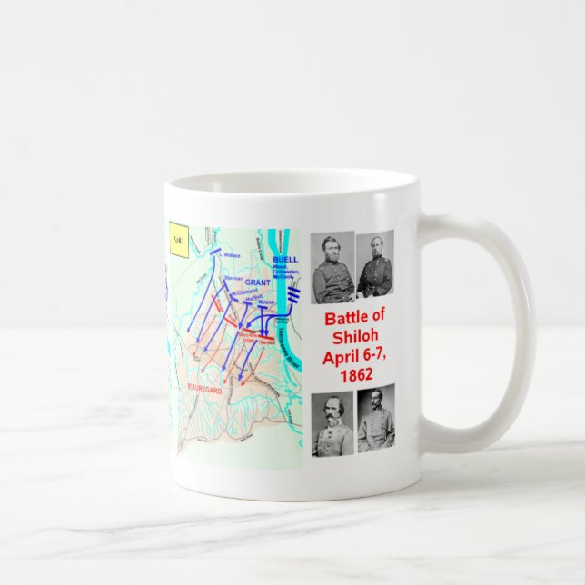 Bataille de tasse de carte de Shiloh (Droite)