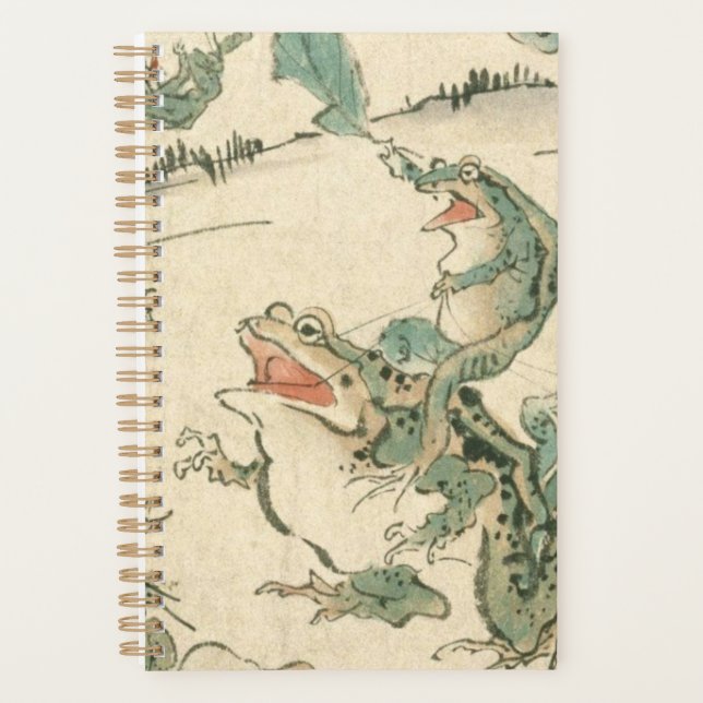 Bataille Des Grenouilles - Kawanabe Kyosai (Devant)