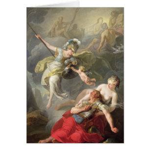Bataille entre Minerva et Mars, 1771