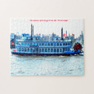 Bateau à aubes Mississippi. Puzzle