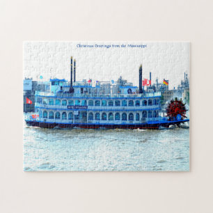 Bateau à aubes Mississippi. Puzzle
