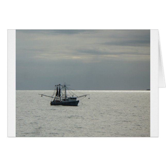bateau à crevettes (Devant horizontal)