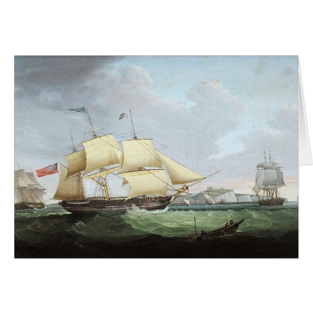 Bateau à goélette Harriet 1900 (Devant horizontal)