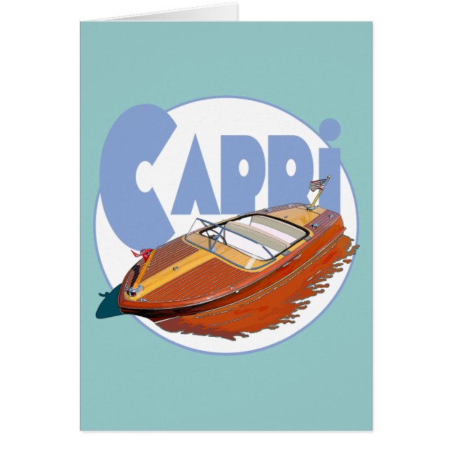 Bateau à moteur Capri (Devant)