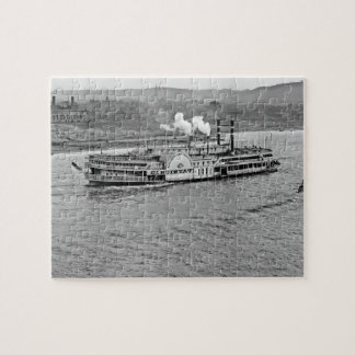 Bateau à  vapeur puzzle de "Cincinnati" 1906